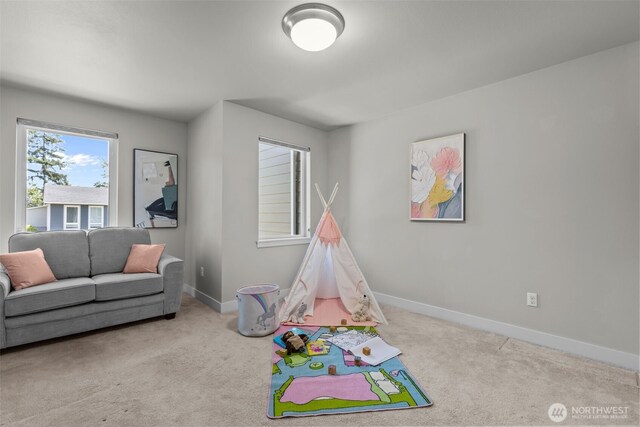 23422 26th Ave SE, Bothell, WA 98021 - recreation room with carpet and baseboards