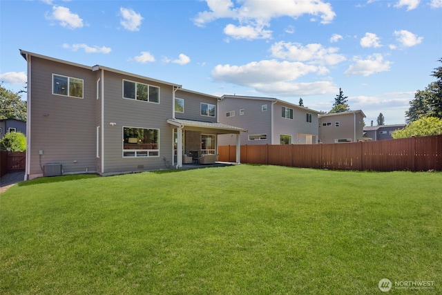 23422 26th Ave SE, Bothell, WA 98021 - back of property with a fenced backyard and a patio area