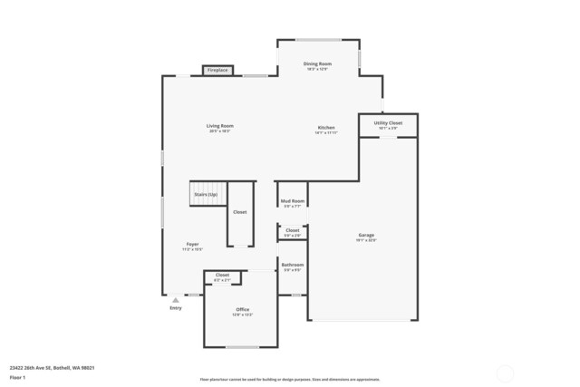 23422 26th Ave SE, Bothell, WA 98021 - view of home floor plan