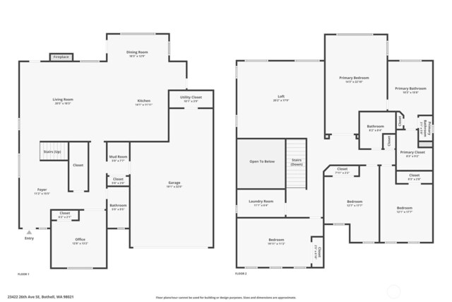 23422 26th Ave SE, Bothell, WA 98021 - view of home floor plan