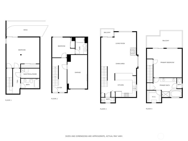 3011 Humes Pl W, Seattle, WA 98119 - view of floor plan / room layout