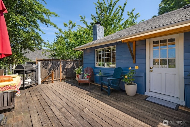 1524 30th Ave, Seattle, WA 98122 - view of wooden terrace
