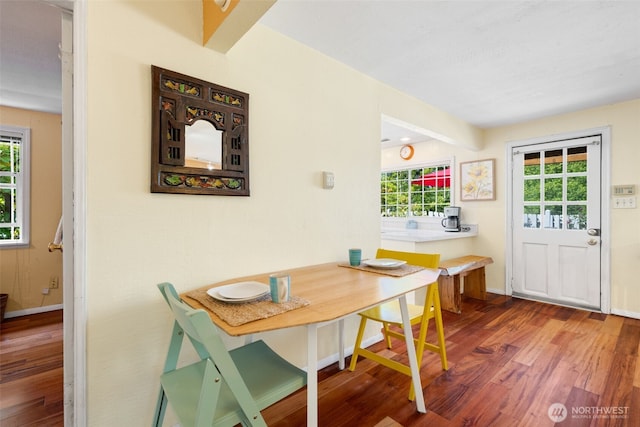 1524 30th Ave, Seattle, WA 98122 - dining space with wood finished floors and plenty of natural light