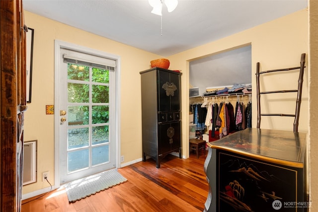 1524 30th Ave, Seattle, WA 98122 - spacious closet with wood finished floors