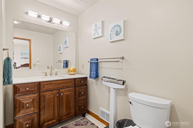 50 Steve Pl, Sequim, WA 98382 - half bathroom with toilet and vanity