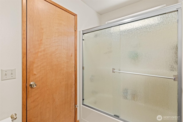 50 Steve Pl, Sequim, WA 98382 - full bath featuring shower / bath combination with glass door