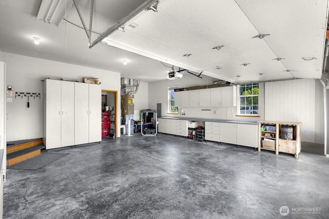 1307 Birchwood Dr, Everson, WA 98247 - garage featuring a garage door opener