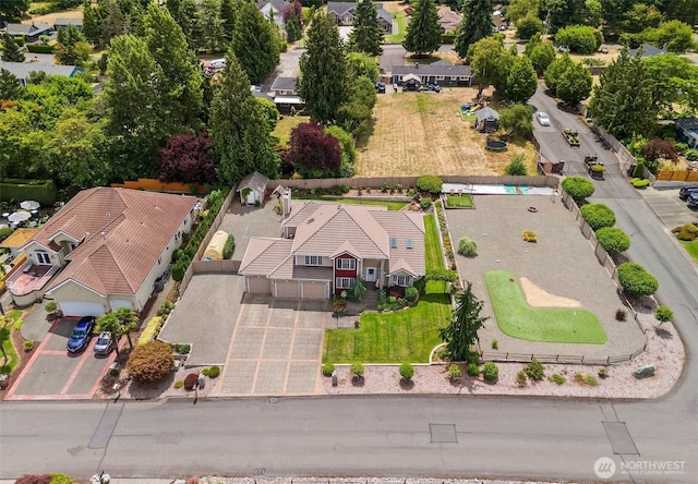 4618 51st Street Ct E, Tacoma, WA 98443 - aerial perspective of suburban area