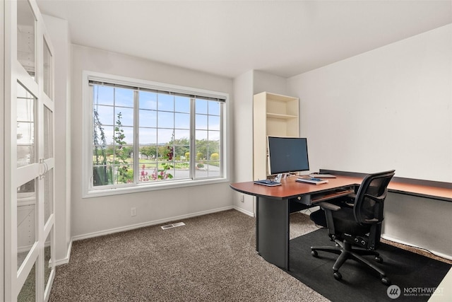 4618 51st Street Ct E, Tacoma, WA 98443 - carpeted home office featuring baseboards