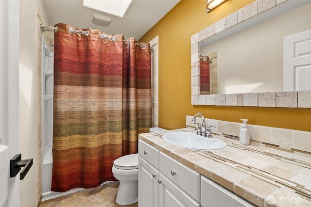4618 51st Street Ct E, Tacoma, WA 98443 - full bathroom with vanity and shower / bath combo with shower curtain