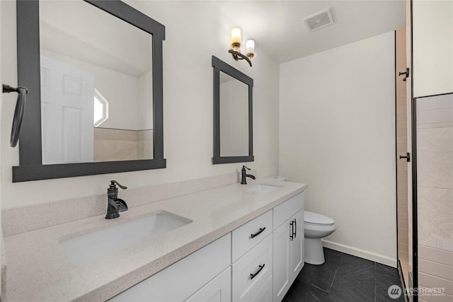 209 4th Ave N, Algona, WA 98001 - bathroom with double vanity and tile patterned floors