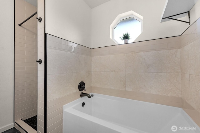 209 4th Ave N, Algona, WA 98001 - full bathroom with tiled shower and a bath