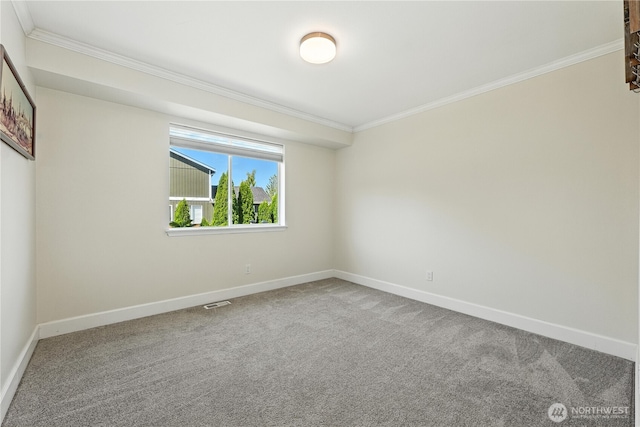 209 4th Ave N, Algona, WA 98001 - carpeted empty room with crown molding