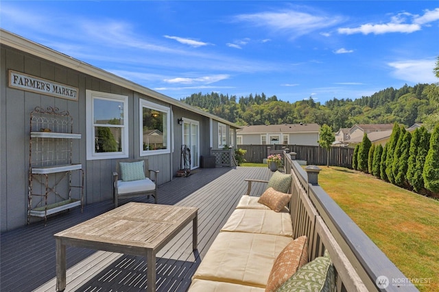 209 4th Ave N, Algona, WA 98001 - wooden deck featuring a fenced backyard