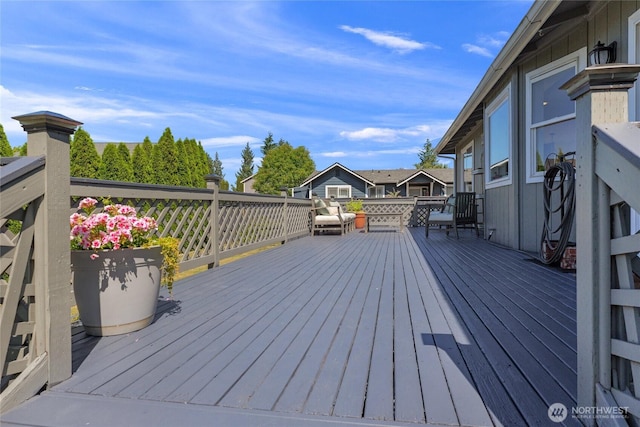 209 4th Ave N, Algona, WA 98001 - view of wooden deck