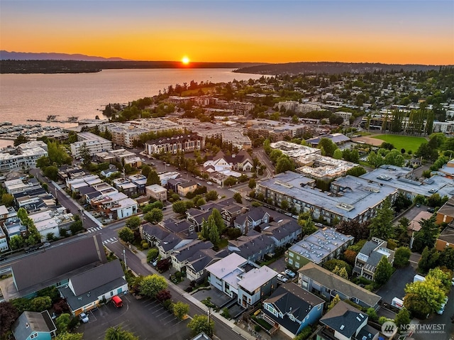 330 3rd Ave S Unit C, Kirkland, WA 98033 - drone / aerial view of a large body of water
