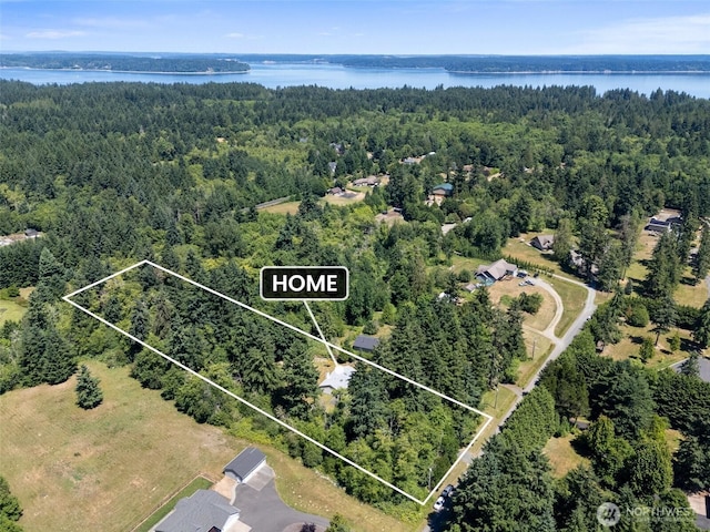 5414 70th Ave NE, Olympia, WA 98516 - view of property location featuring a heavily wooded area and property boundaries highlighted