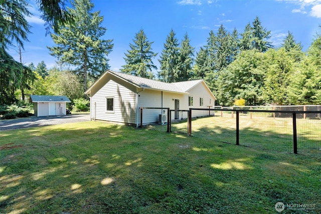 5414 70th Ave NE, Olympia, WA 98516 - view of side of home with a shed