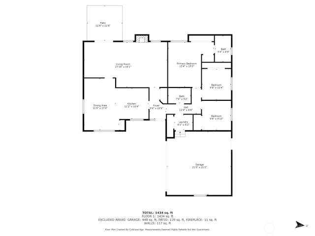 5414 70th Ave NE, Olympia, WA 98516 - view of floor plan / room layout
