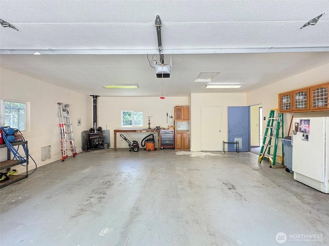 77 A Rd, Less Traveled, Sequim, WA 98382 - garage with a garage door opener