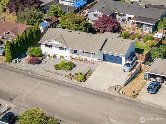 2512 Columbus Ave, Port Angeles, WA 98362 - aerial perspective of suburban area