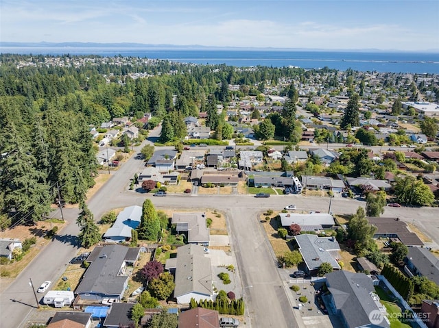2512 Columbus Ave, Port Angeles, WA 98362 - view of property location with nearby suburban area and a large body of water