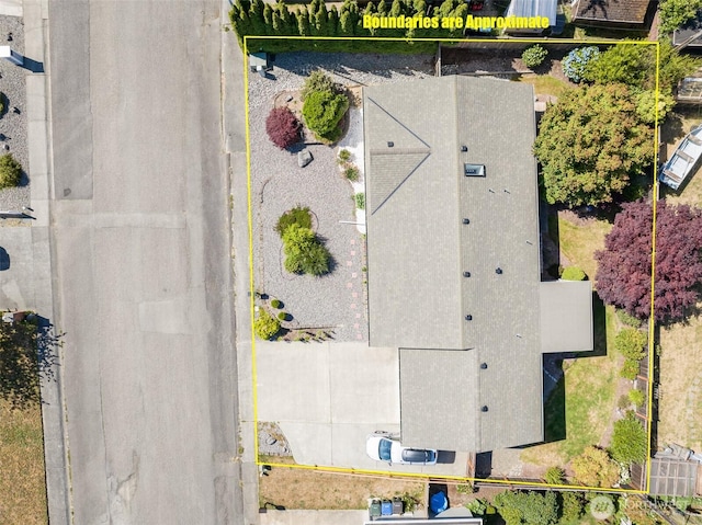 2512 Columbus Ave, Port Angeles, WA 98362 - view of subject property featuring property parcel outlined