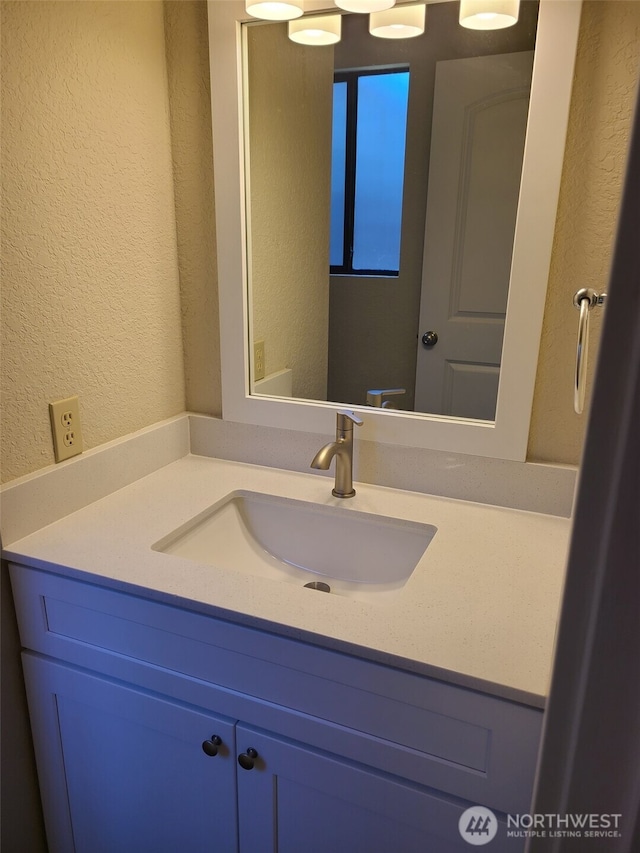 118 17th Ave SE, Olympia, WA 98501 - bathroom with a textured wall and vanity
