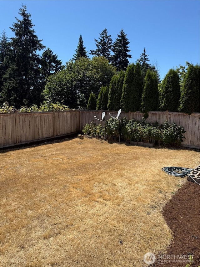 6404 220th Street Ct E, Spanaway, WA 98387 - view of fenced backyard