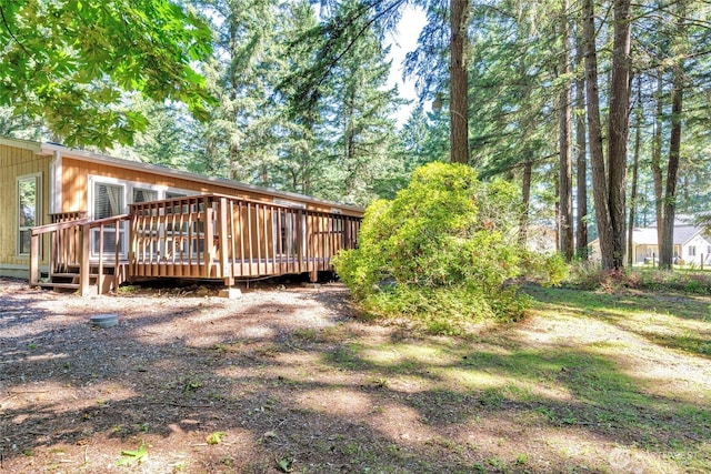 8310 207th St E, Spanaway, WA 98387 - view of yard with a deck