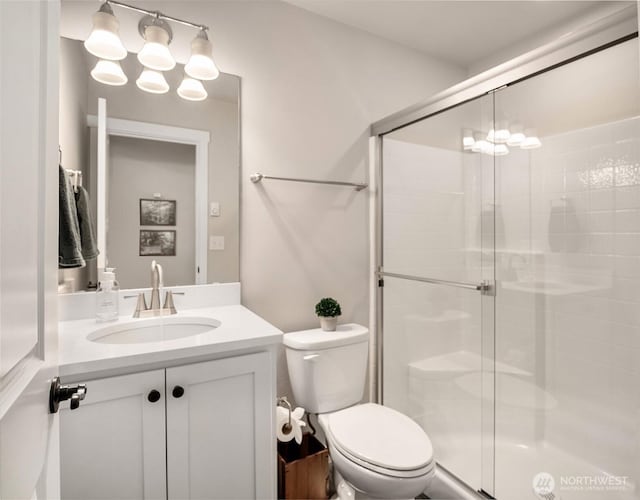 28621 NE 156th St, Duvall, WA 98019 - bathroom with a shower stall and vanity
