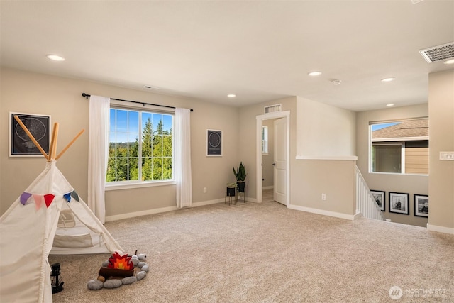 28621 NE 156th St, Duvall, WA 98019 - playroom featuring healthy amount of natural light, recessed lighting, and carpet