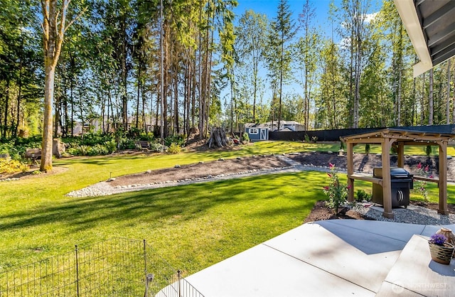 13426 108th St NE, Lake Stevens, WA 98258 - view of yard with a patio