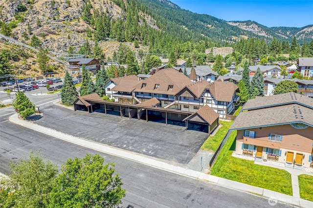 110 Icicle Unit K, Leavenworth, WA 98826 - aerial view of a mountain backdrop and a heavily wooded area