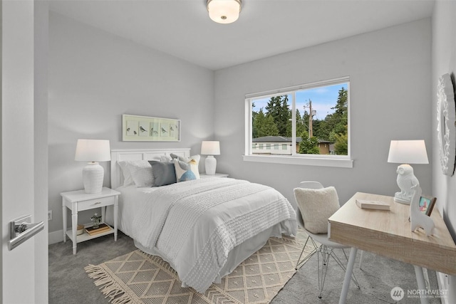 9909 123rd Ln NE, Kirkland, WA 98033 - bedroom with carpet floors and a desk