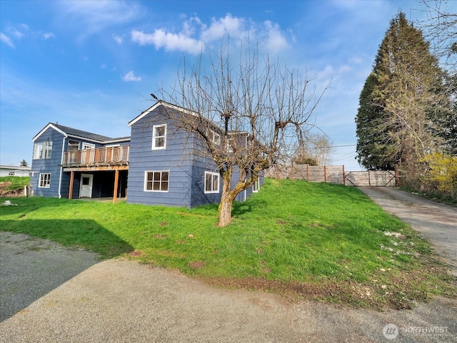 5041 Guide Meridian, Bellingham, WA 98226 - view of side of home with a deck
