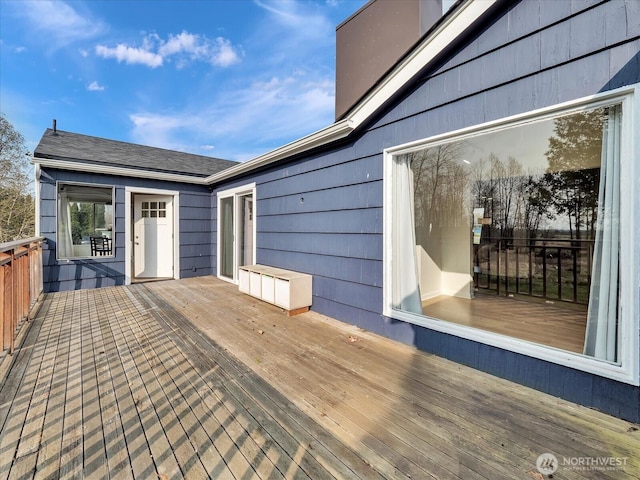5041 Guide Meridian, Bellingham, WA 98226 - view of wooden terrace