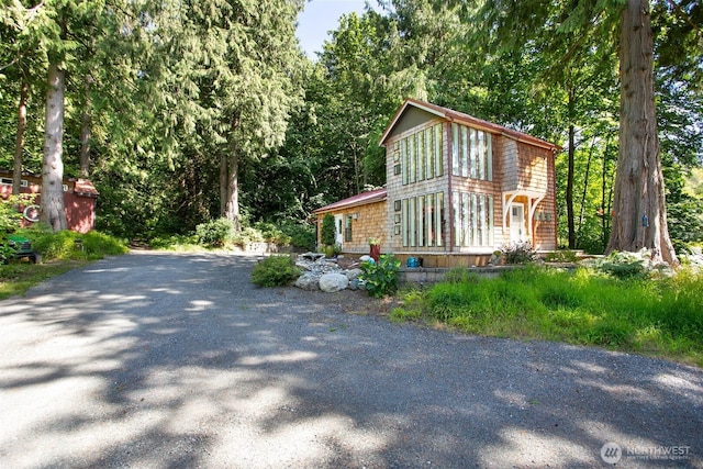 3915 Gilmore Rd, Everson, WA 98247 - view of property exterior with gravel driveway