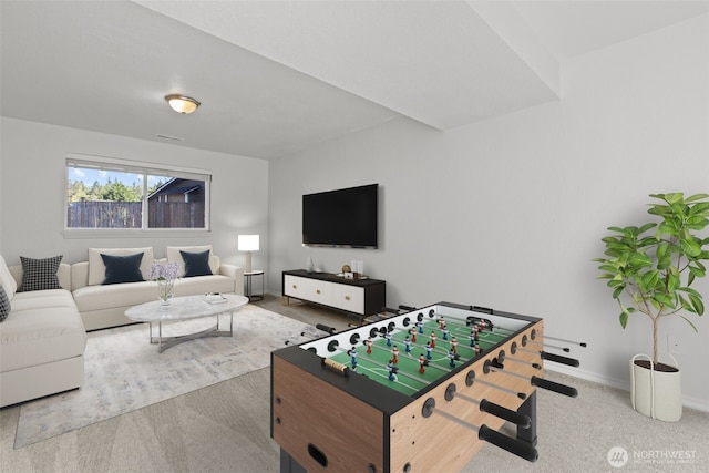 1713 S 30th St, Mount Vernon, WA 98274 - recreation room with baseboards and carpet flooring