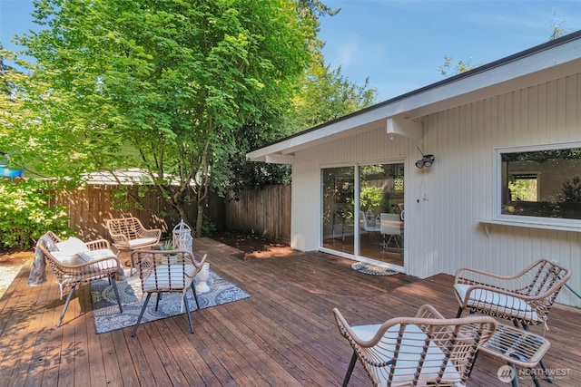 14627 SE Newport Way, Bellevue, WA 98006 - deck with outdoor lounge area