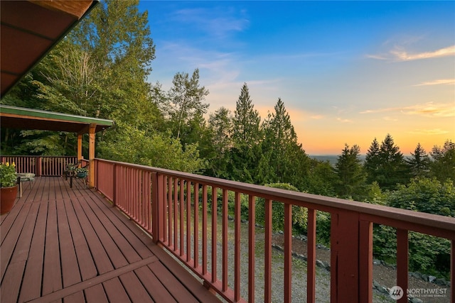 4054 Cabrant Rd, Everson, WA 98247 - view of wooden terrace