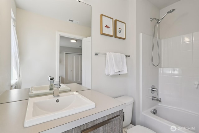 16204 27th Street Ct E, Lake Tapps, WA 98391 - full bathroom with shower / bath combination and vanity