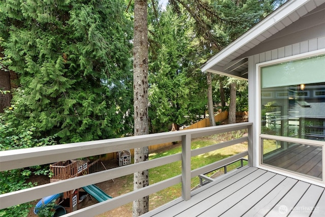 3527 Cain Rd SE, Olympia, WA 98501 - view of wooden deck