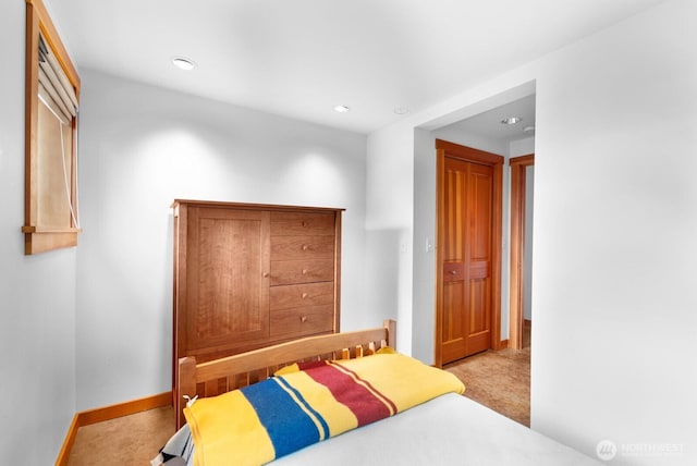3522 S Leschi Pl, Seattle, WA 98144 - bedroom with light colored carpet and recessed lighting