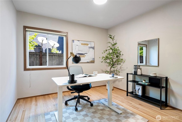 15101 91st Pl NE, Bothell, WA 98011 - office area featuring light wood-style flooring