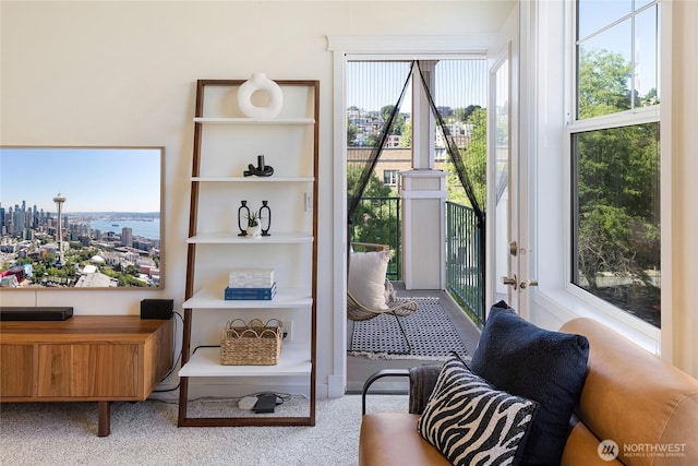 530 4th Ave W Unit 405, Seattle, WA 98119 - living area with plenty of natural light