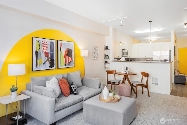 530 4th Ave W Unit 405, Seattle, WA 98119 - view of carpeted living room