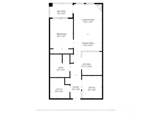 530 4th Ave W Unit 405, Seattle, WA 98119 - view of home floor plan