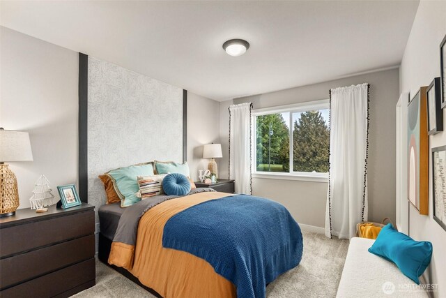 32324 135th Pl SE Unit 211, Sultan, WA 98294 - bedroom featuring light colored carpet and baseboards