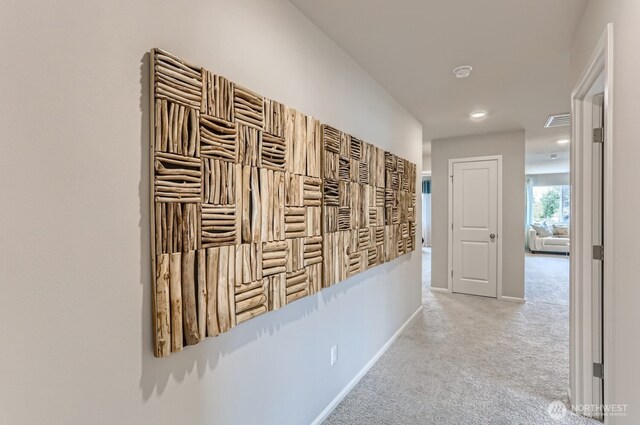 32336 135th Pl SE Unit 213, Sultan, WA 98294 - hallway featuring carpet and recessed lighting